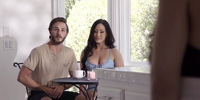 ADULT TIME - My Stepson's Girlfriend Joined Us For A 3-Way! With Jennifer White & Spencer Bradley