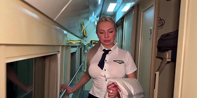 Train stewardess Alexa Bunny making passenger's trip unforgettable